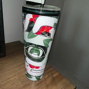 Starbucks Multicolor Abstract Design Tumbler